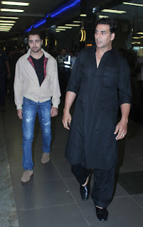 Akshay, Sonakshi, Imran Return From Dubai after promotion of their movie