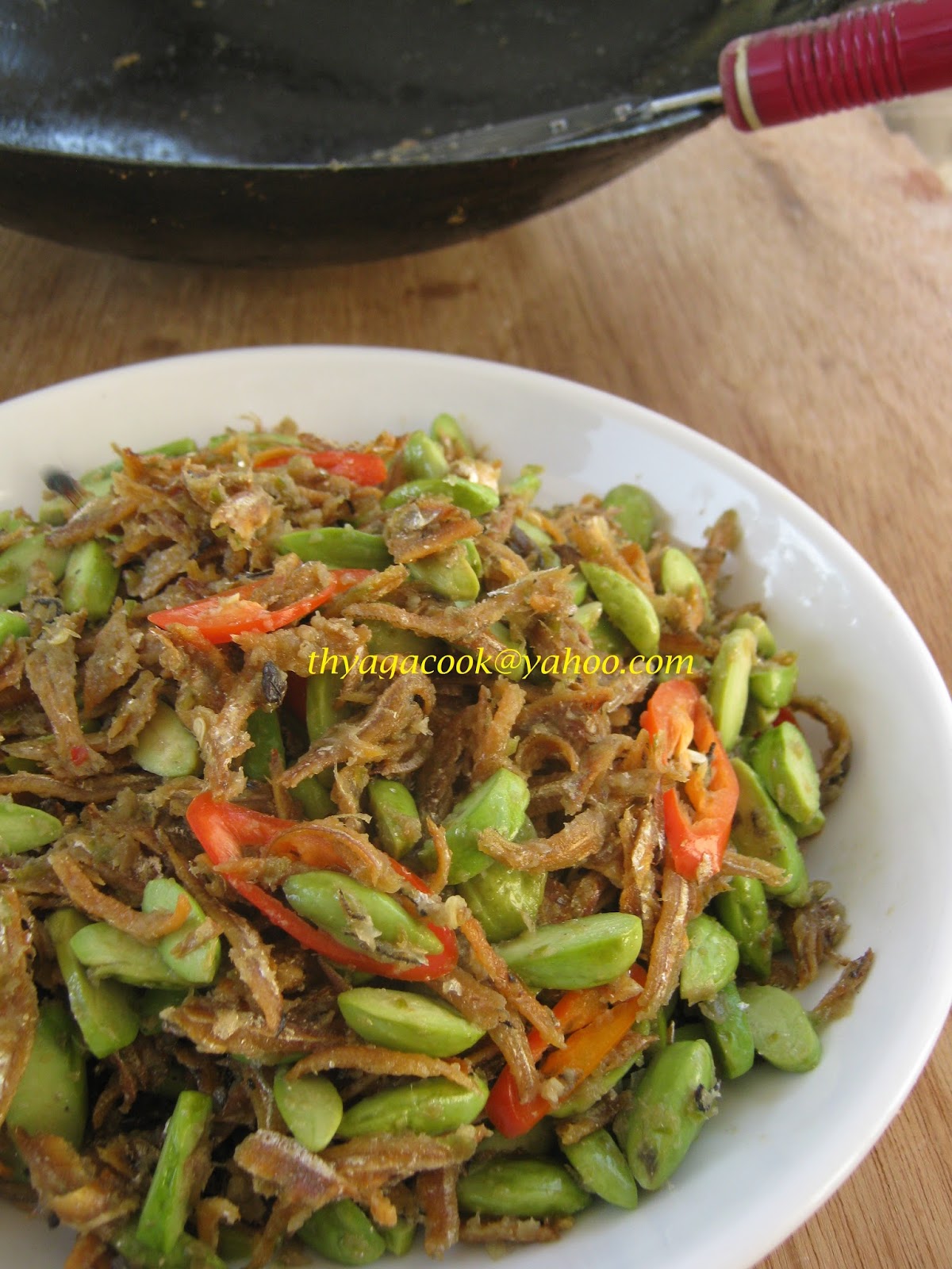 KARI LEAFS Malaysian flavour's SPICY ANCHOVIES SAMBAL WITH PETAI