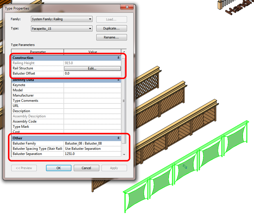 What Revit Wants Old School Simpler Railings without Baluster Placement dialog box Revit Forum