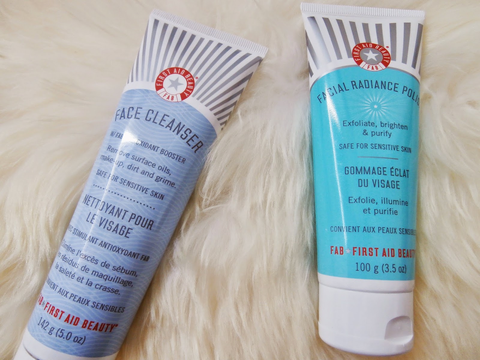 Miss CocoBlue First Aid Beauty Face Cleanser & Facial Radiance Polish