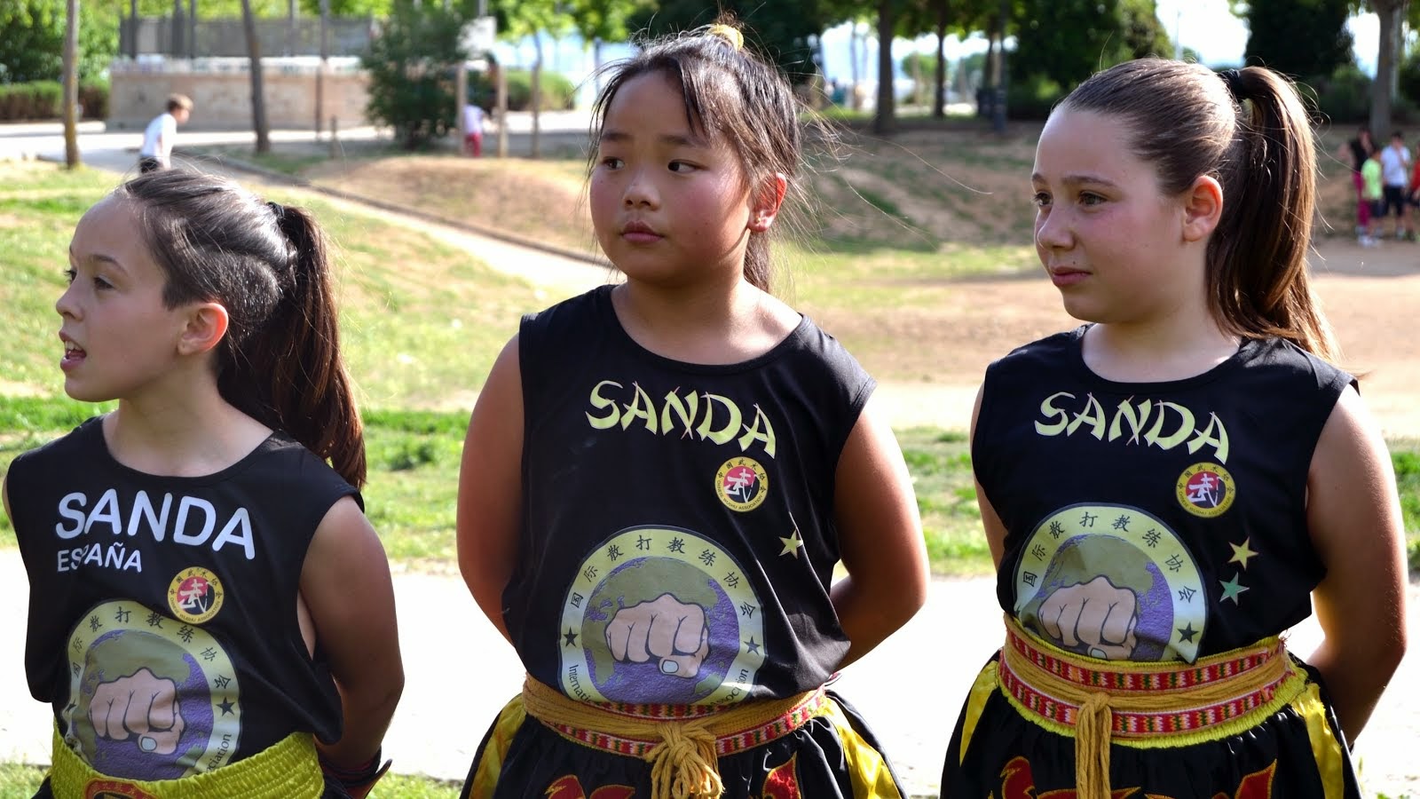 Boxe Chines Infantil Academia de SanDa - Shi Fu Senna