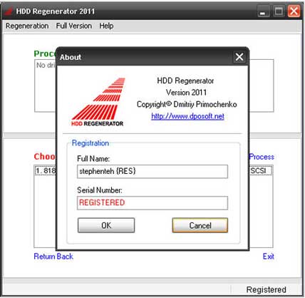 HDD Regenerator 2011 Incl Keygen and Patch-BRD Serial Key