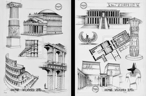 00-Front-Page-Andrea-Voiculescu-Drawings-of-Historic-Architecture-www-designstack-co