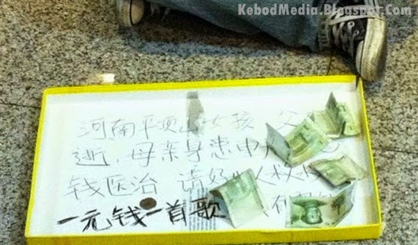 WOW! - HAN BIYAO PENGEMIS PALING CANTIK DI DUNIA (8 GAMBAR) WOW! - HAN BIYAO PENGEMIS PALING CANTIK DI DUNIA (8 GAMBAR)