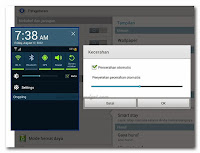 Setting kecerahan layar - Galaxy Note 10.1 review Samsung Galaxy Note 10.1