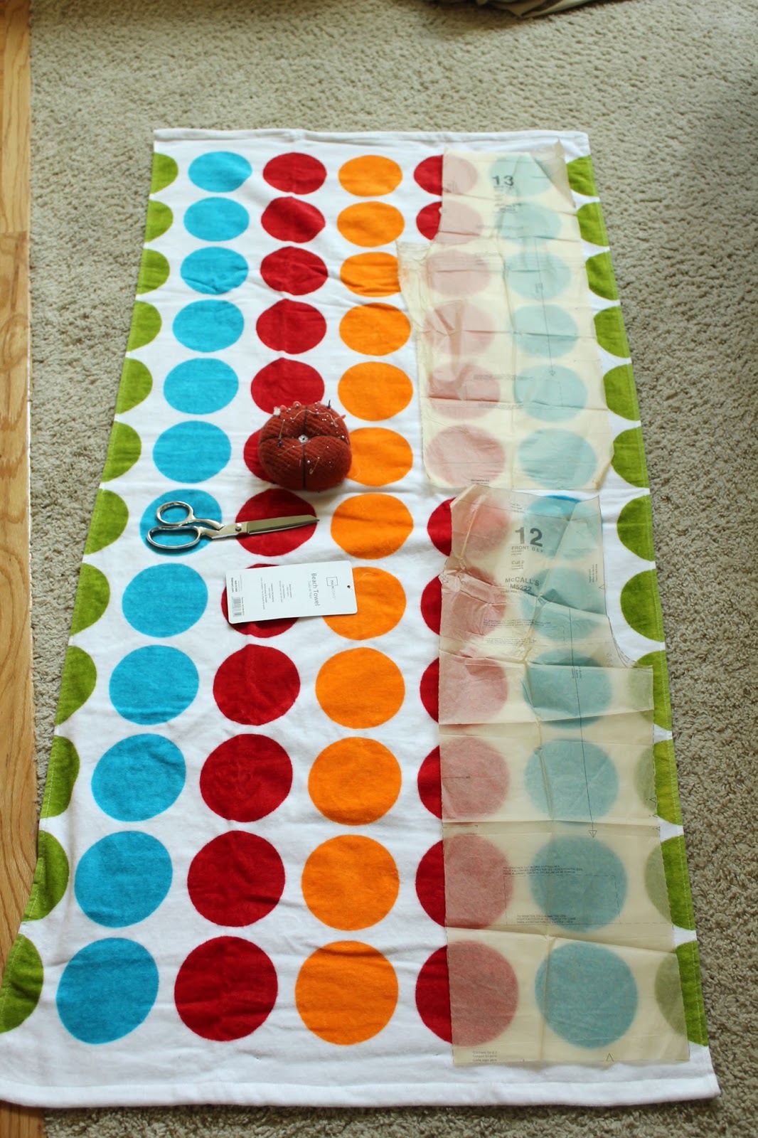 2nd Story Sewing DIY Towel Pants Mini Boden Knockoff