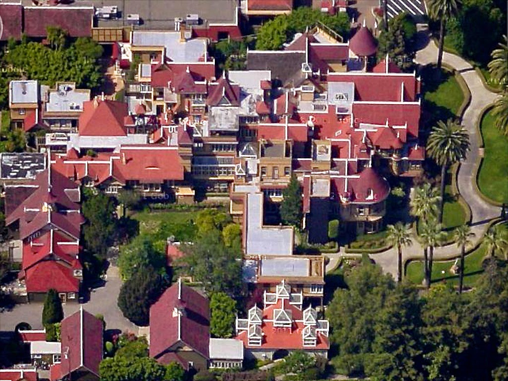 23 lugares La mansión de Winchester, California