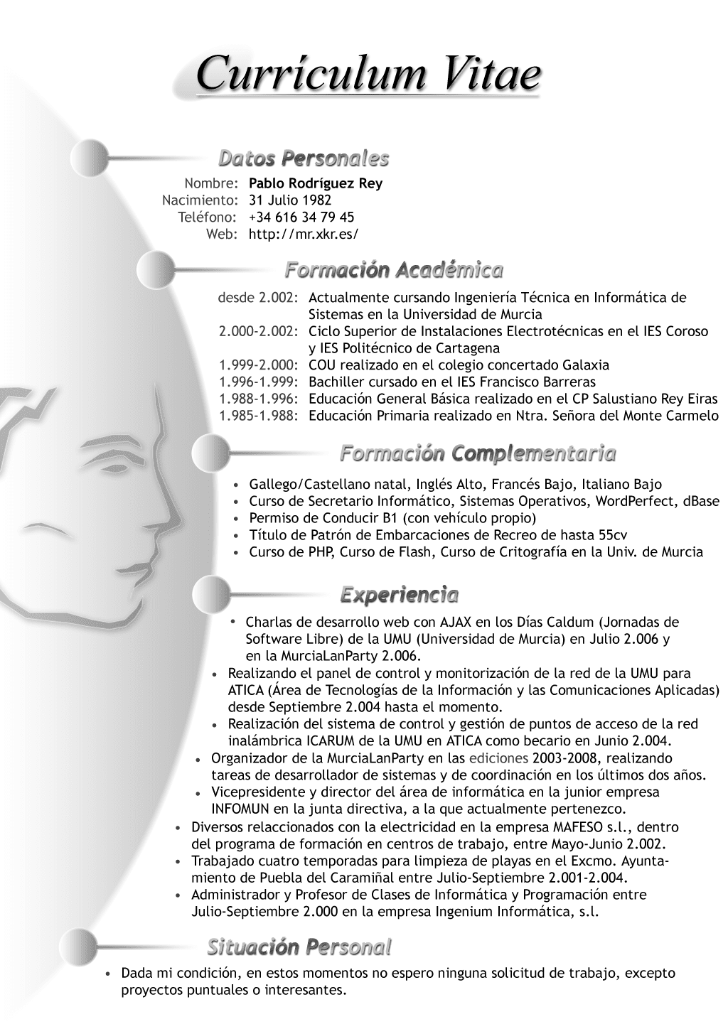 Modelos de Curriculum Vitae | Exemplos e Modelos de