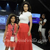 Tisca Chopra walks the ramp for Sonali Mansingka at the Kids Fashion Week
