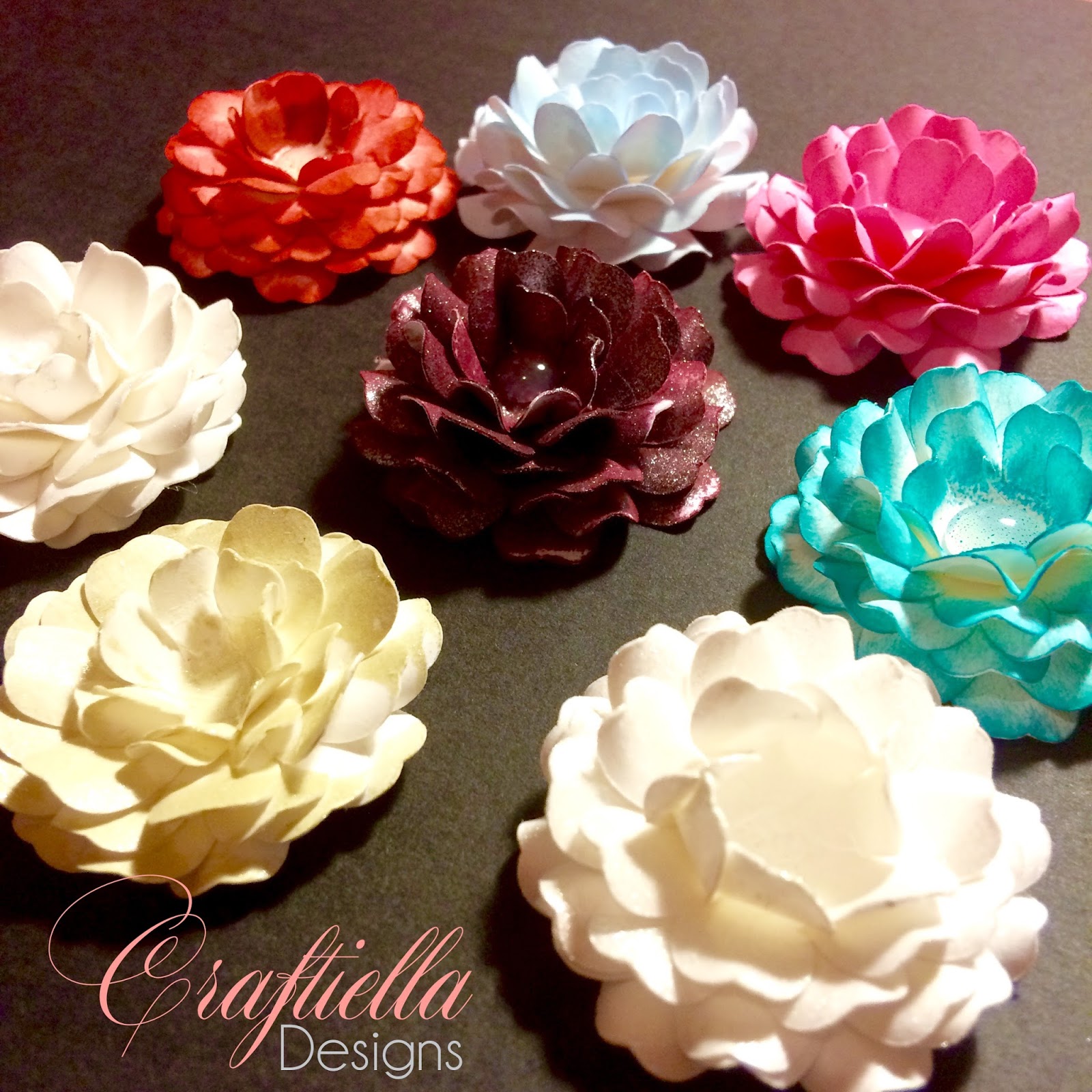 mini paper flowers cricut craftiella designs cricut paper flower