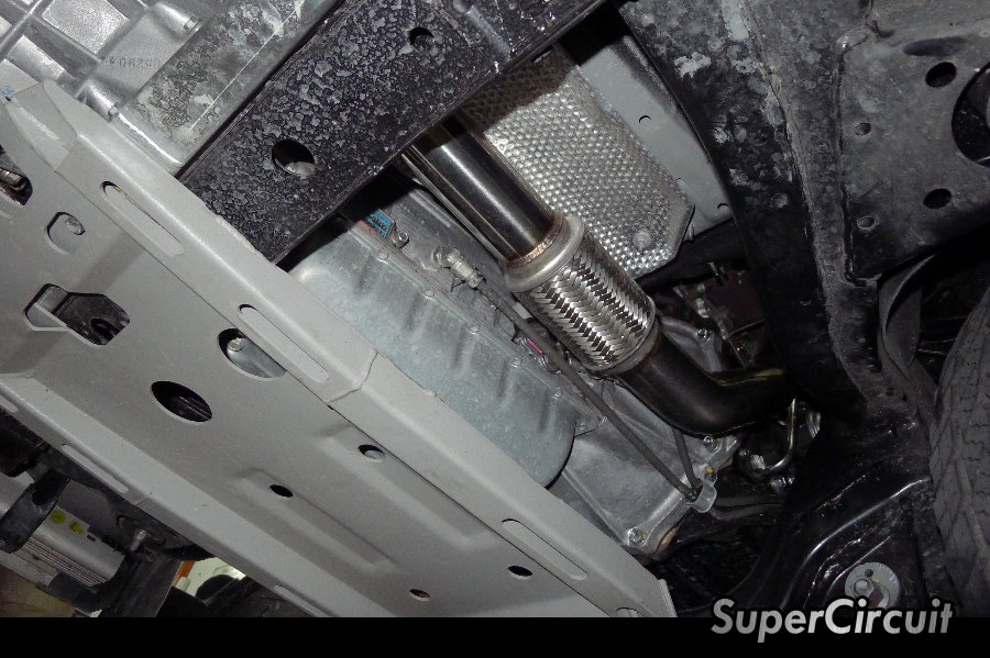 SUPERCIRCUIT Exhaust Pro Shop Hilux Vigo 2.5D VNT Full Stainless Steel