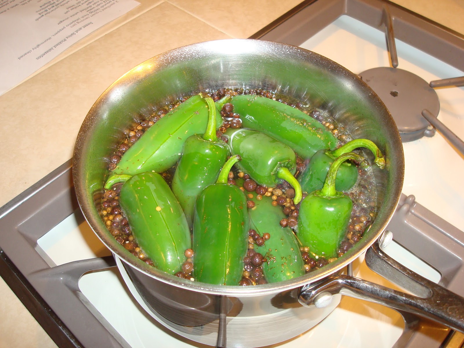 SuperCaliEthnicFreshFlair Sweet and Spicy Pickled Jalapeños