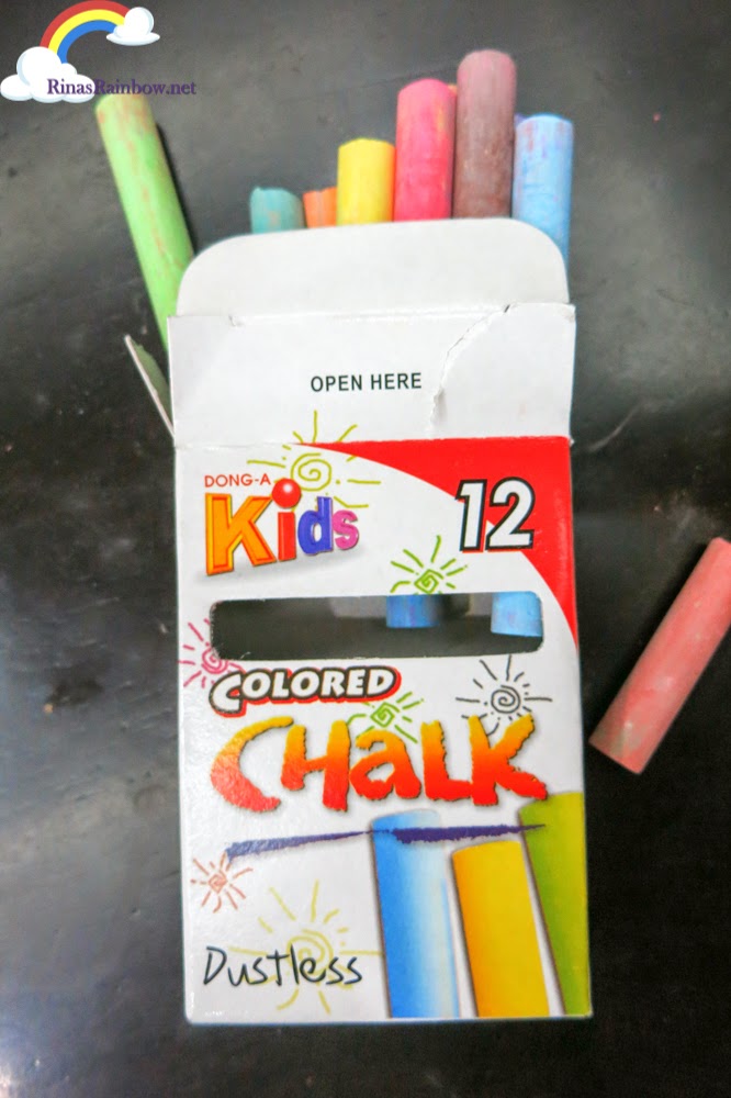 Rina's Rainbow: Non-Toxic Chalk for Kids
