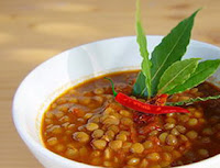 Sopa de Lentilha com Pimenta