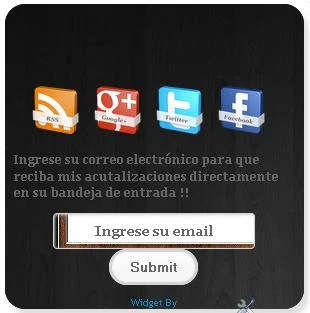 Widget para blogger 