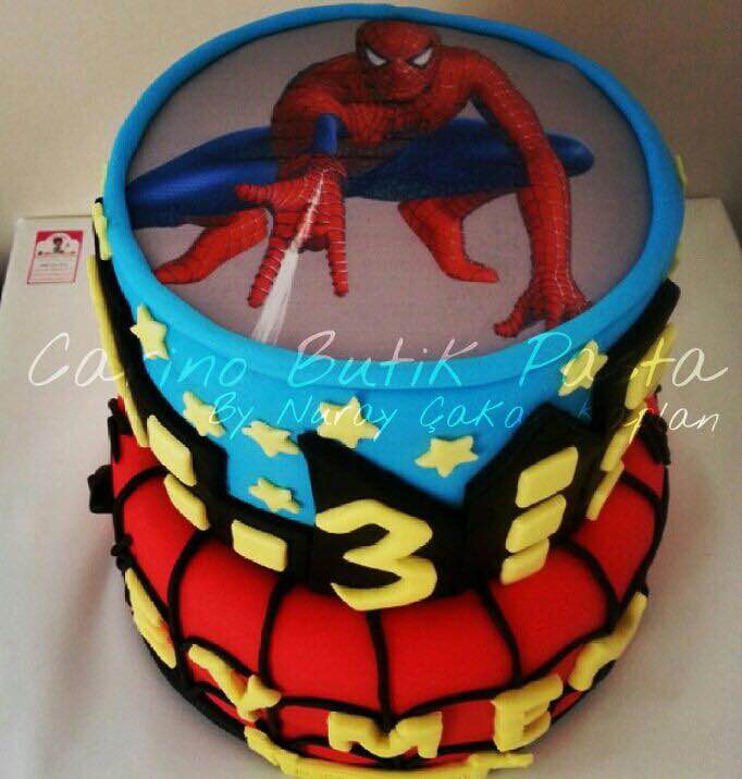 spiderman pastaları