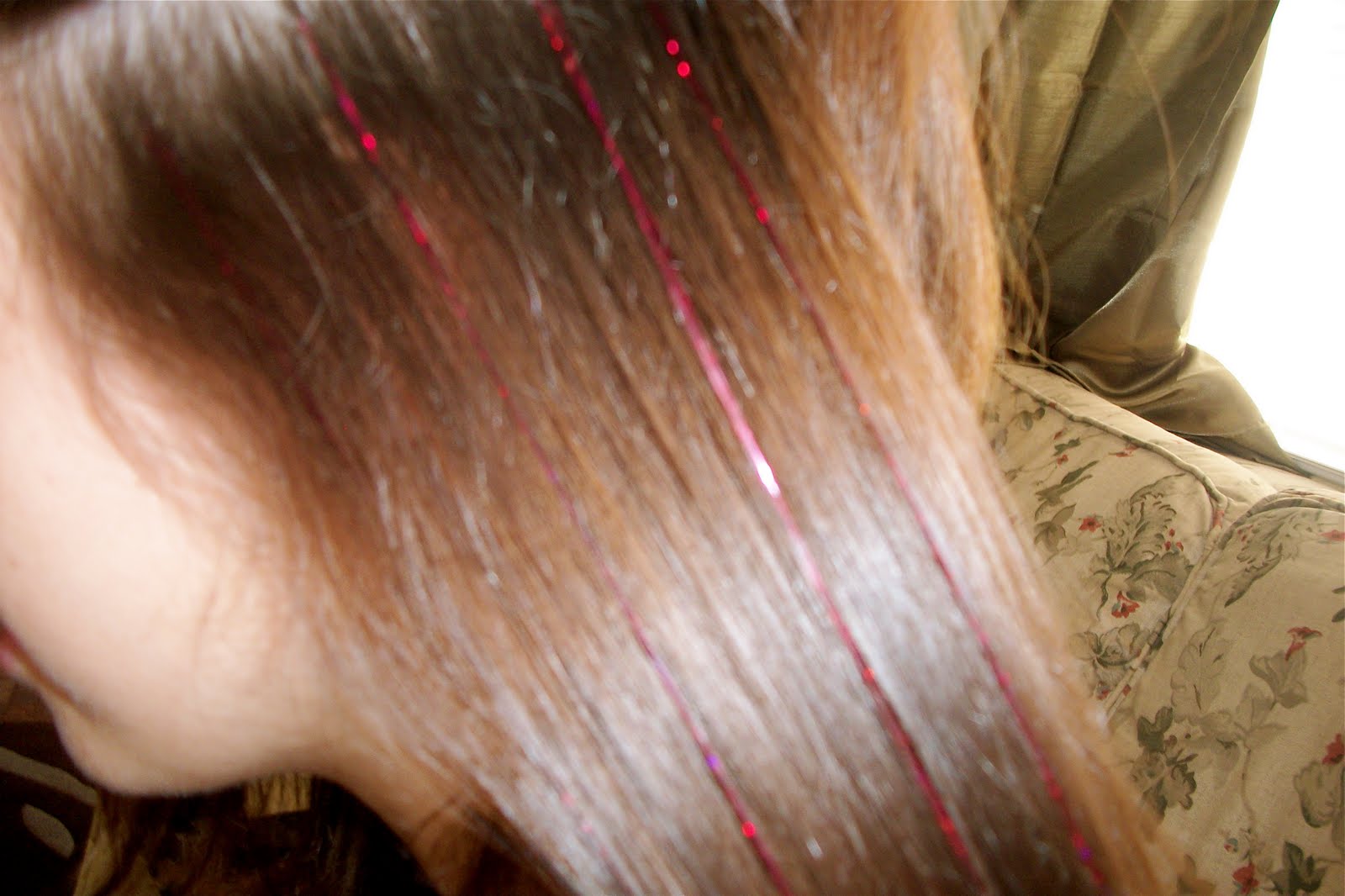 Makeup by Julia Summer Hair Tinsel & Feather Extensions!!