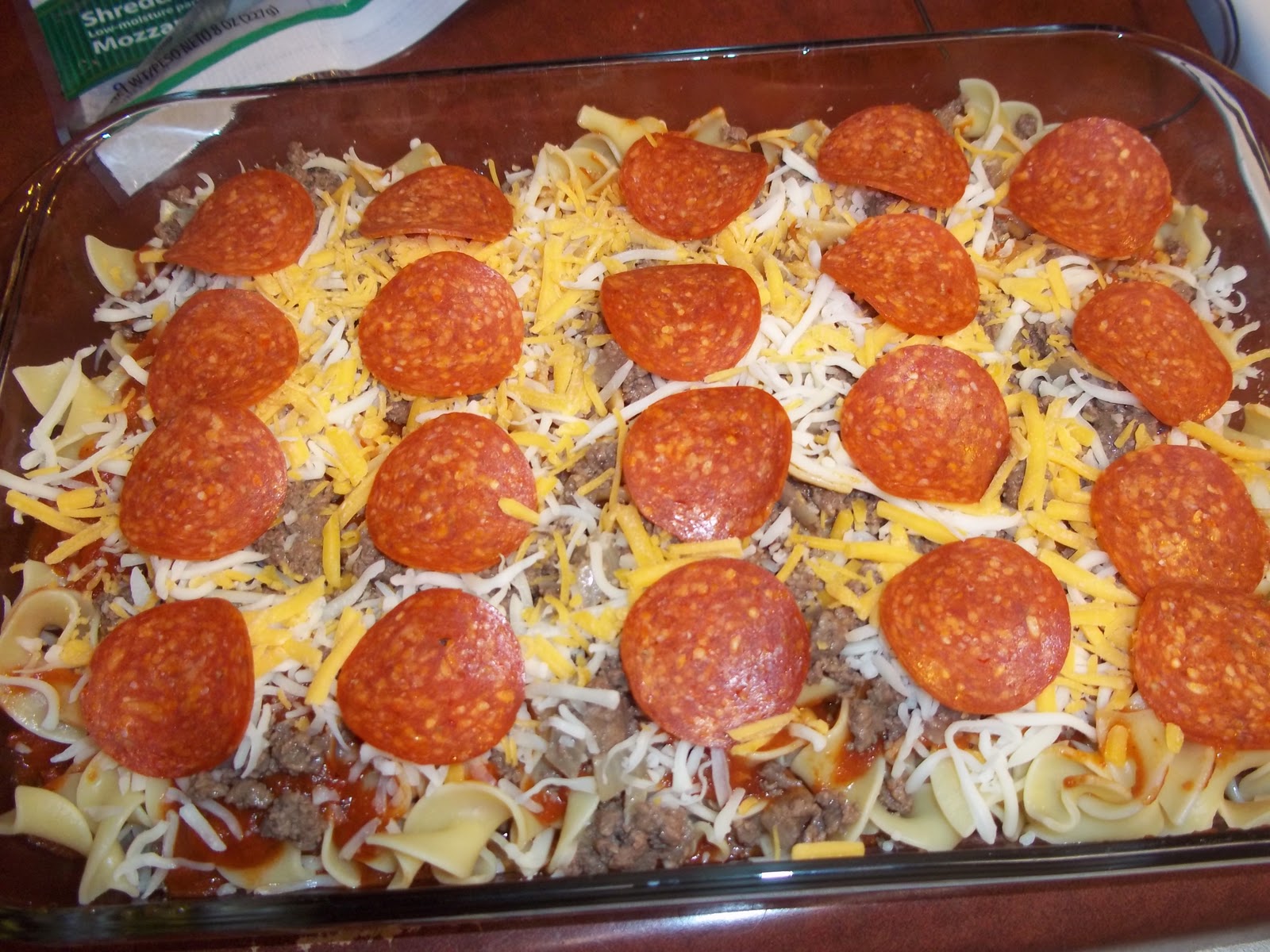 The Daily Smash Pizza Noodle Casserole