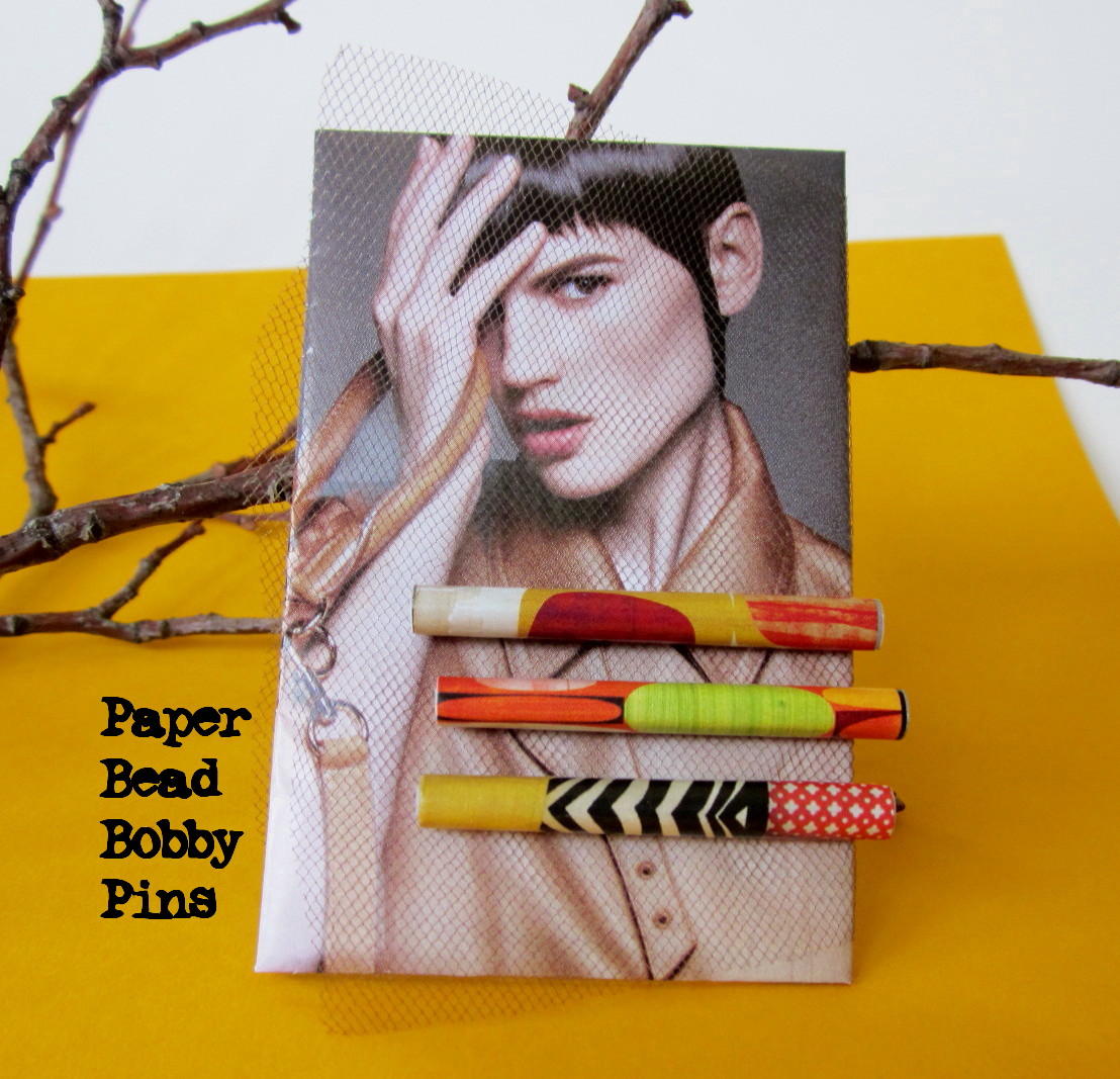 Wendylynn's Paper Whims Paper Bobby Pins Handcrafted