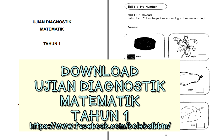 Koleksi Bahan Bantu Belajar (BBM) DOWNLOAD  UJIAN DIAGNOSTIK