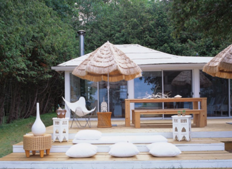 Coastal Home Spotted from the Crow's NestBeach House TourGansevoort