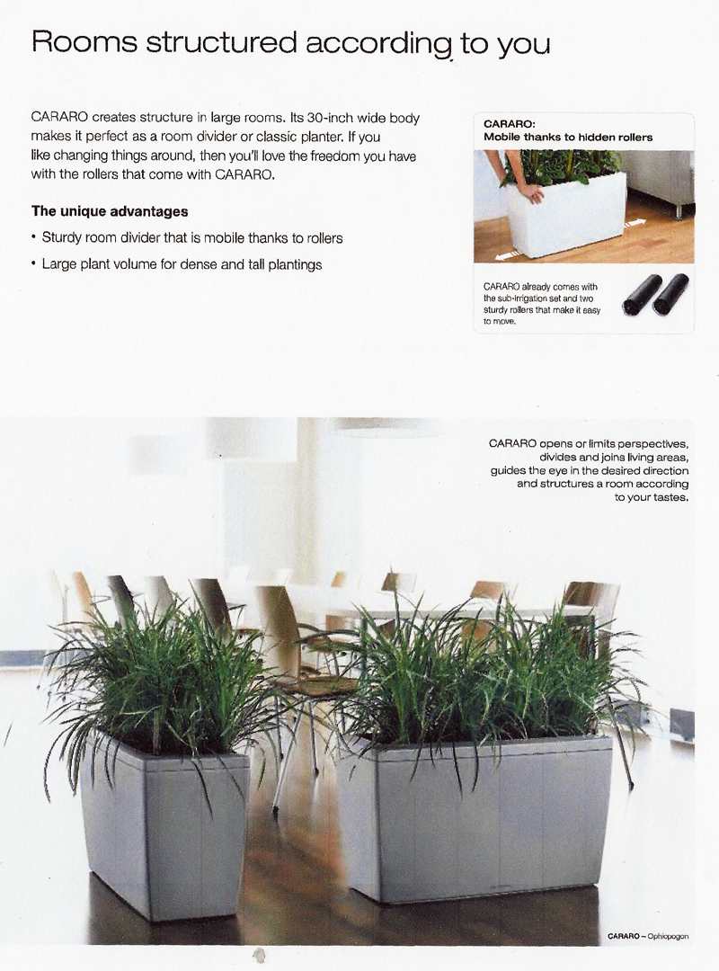 Lechuza Planters Distinctive and unique in design produced in Germany