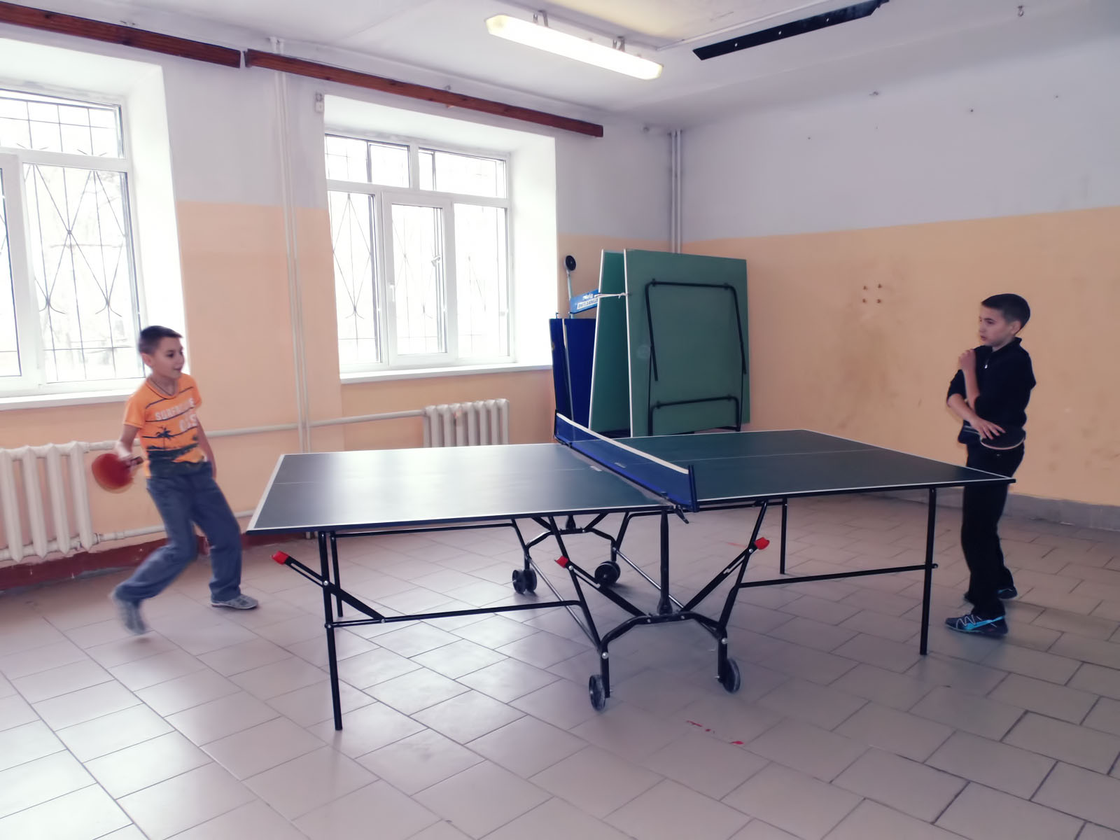 Городской турнир по настольному теннису