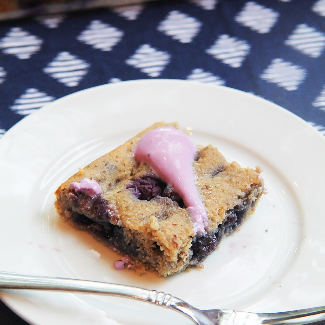 Mix it Up Recipe ReDux Blueberry Yogurt Breakfast (or Brunch) Cake