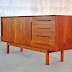 Danish Modern Teak Storage Credenza at 1stdibs - The Ideas Of Living Room