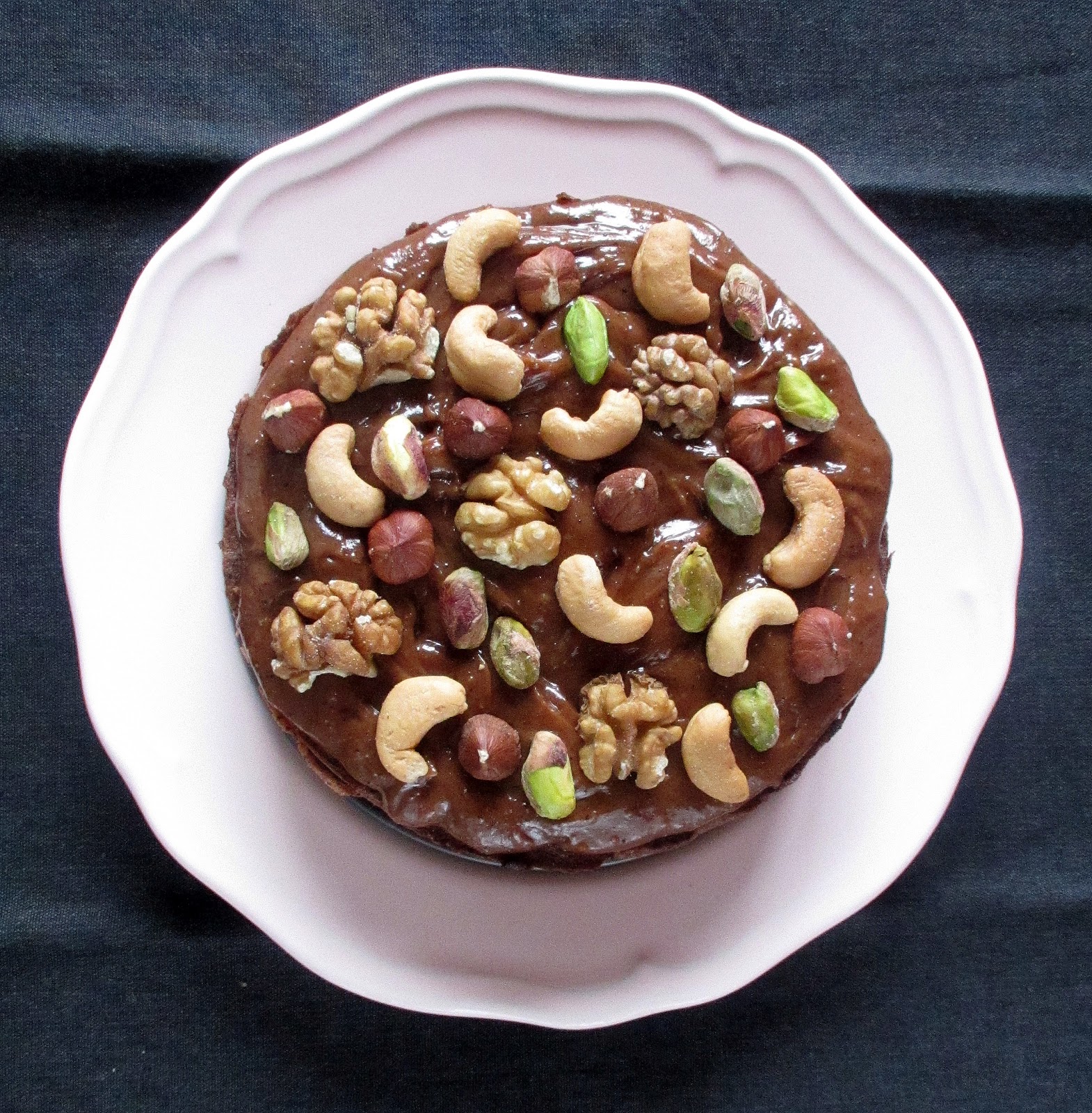 Me And My Sweets Chocolate Hazelnut Cake with Peanut Butter Frosting