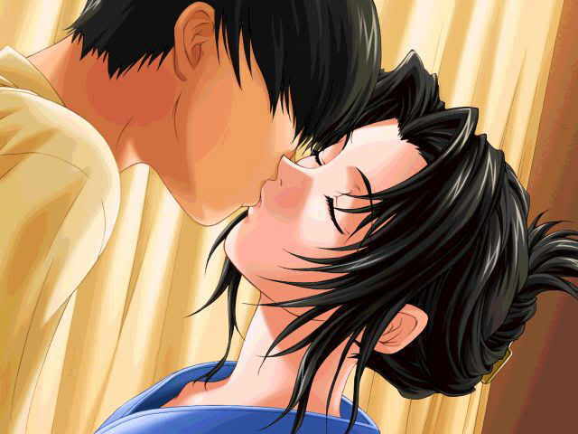 Kissing In Cartoon