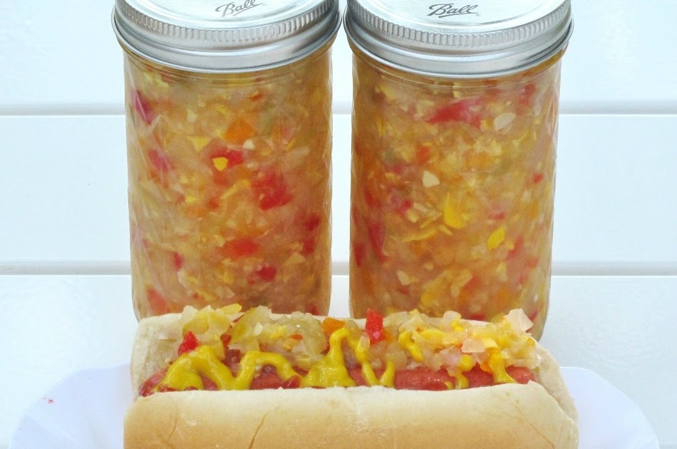 Cookin' for my Captain Canning Squash Relish