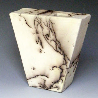 Horsehair Pottery - Pottery By Lois - Vase