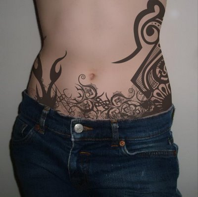 tattoos with meaning, tattoos for men, pictures of tattoos, tattoo shop, girls with tattoos, tattoo design ideas, ideas for tattoos tribal tattoos for girls on hip. Artistic Tribal Hip Tattoo Design