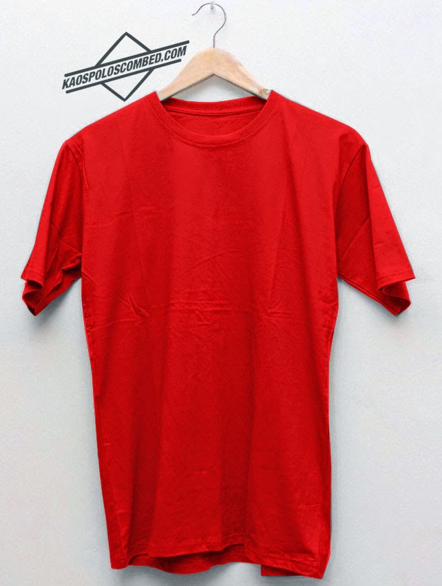 Kaos Polos Merah Kaos Polos Merah Cabe