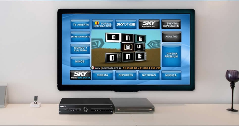 VeTv SkySky TotalSky Alta Definición Sky Televisión México, Te