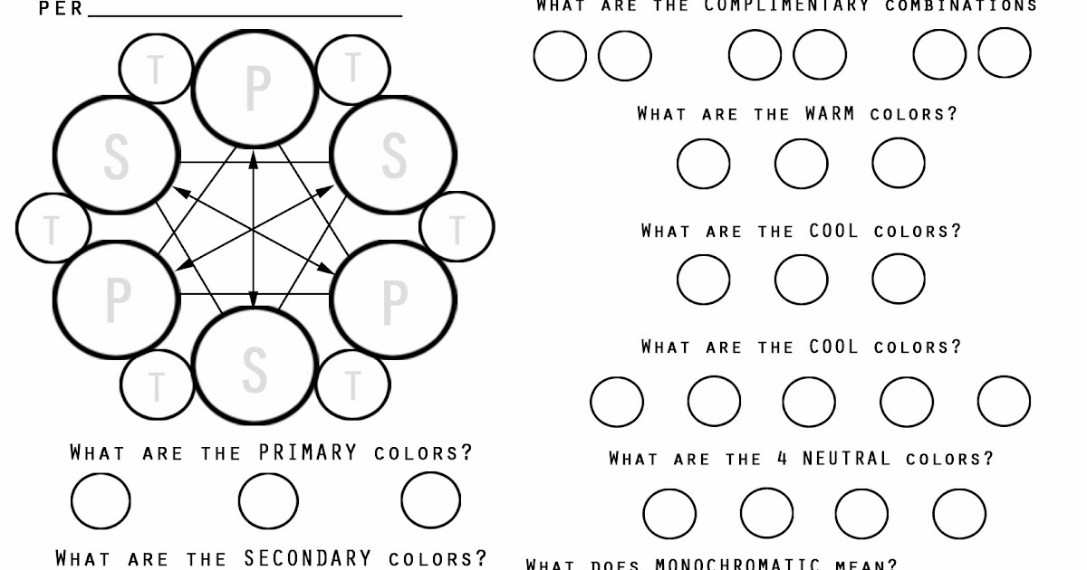 Mr. Mo's Art class BLOG: 6th grade color