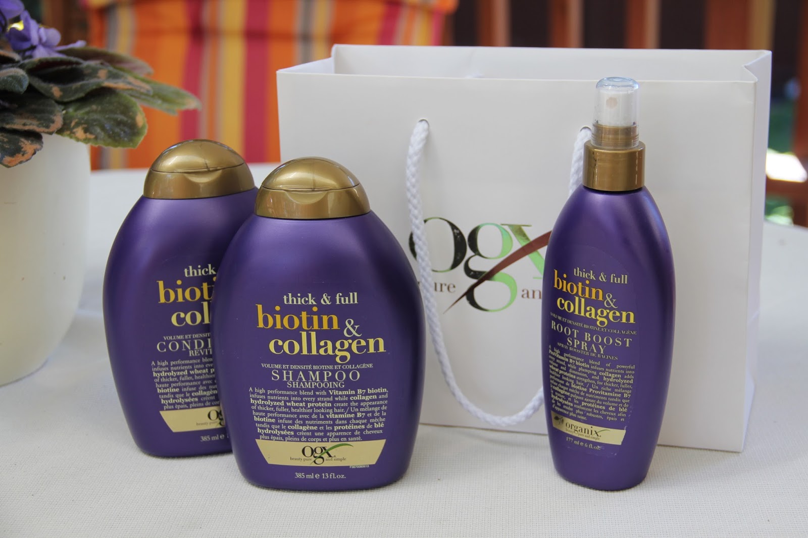 OGX Thick & Full Biotin & Collagen Review — Raincouver Beauty
