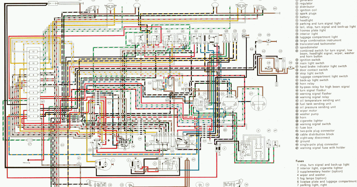 Free Auto Wiring Diagram  912 Porsche Wiring Diagram