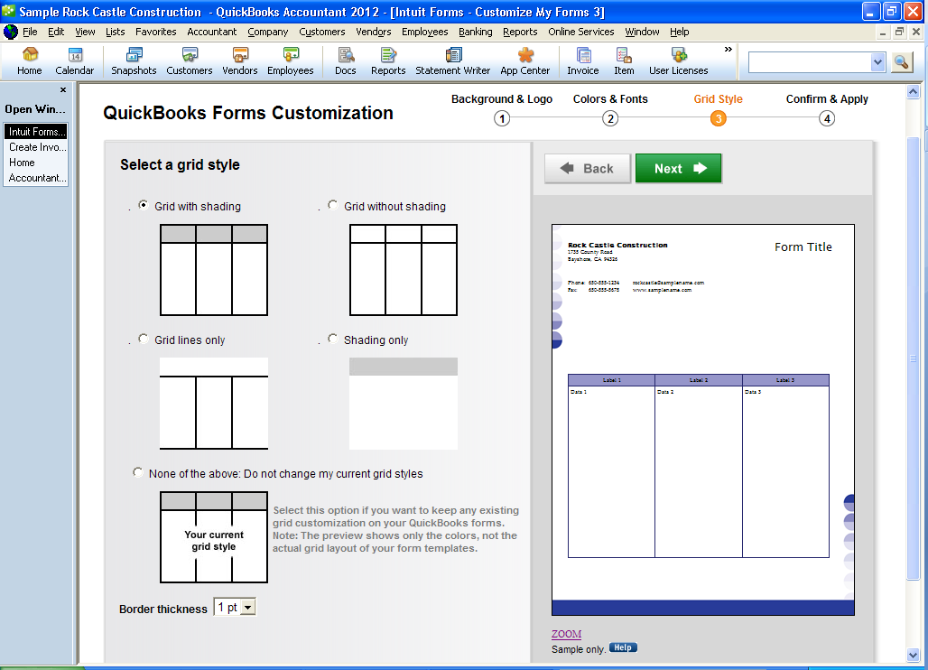QuickBooks Tips & Tricks How can I change the look of the forms in