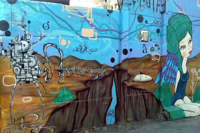 street art in santiago de chile barrio patronato arte callejero