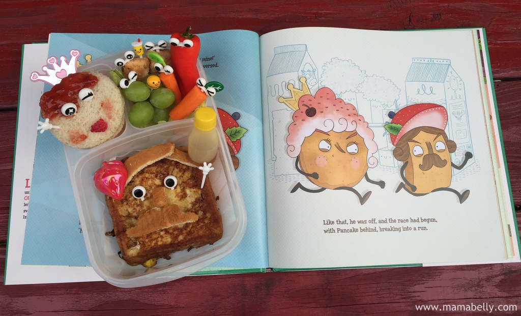 Mamabelly's Lunches With Love Lady Pancake & Sir French Toast a Literary Lunch