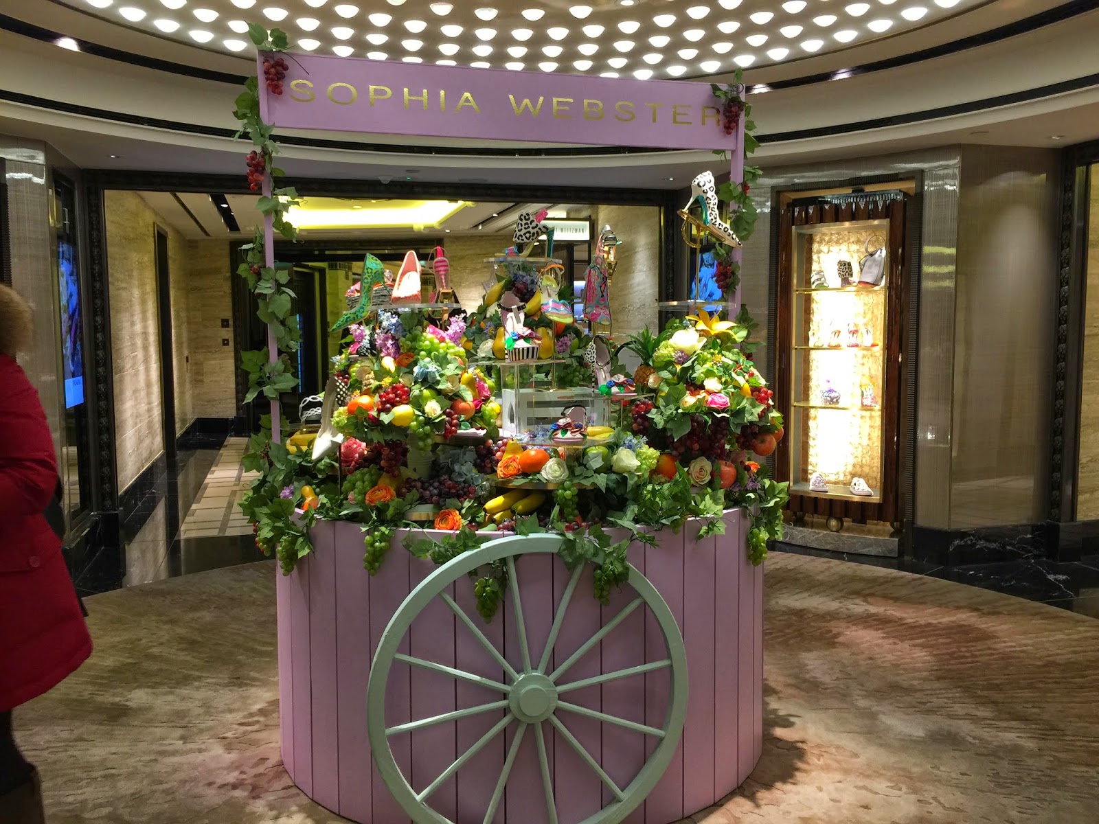 City chic Lifestyle Shoe Heaven at Harrods