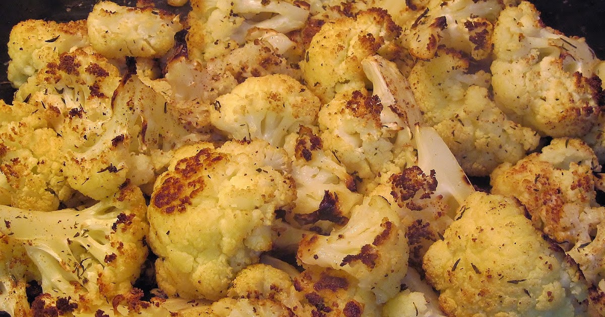 Carolina Sauce Company Roasted Cauliflower with Nutmeg & Thyme