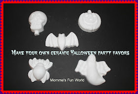 Momma's Fun World: Make your own party favors to paint