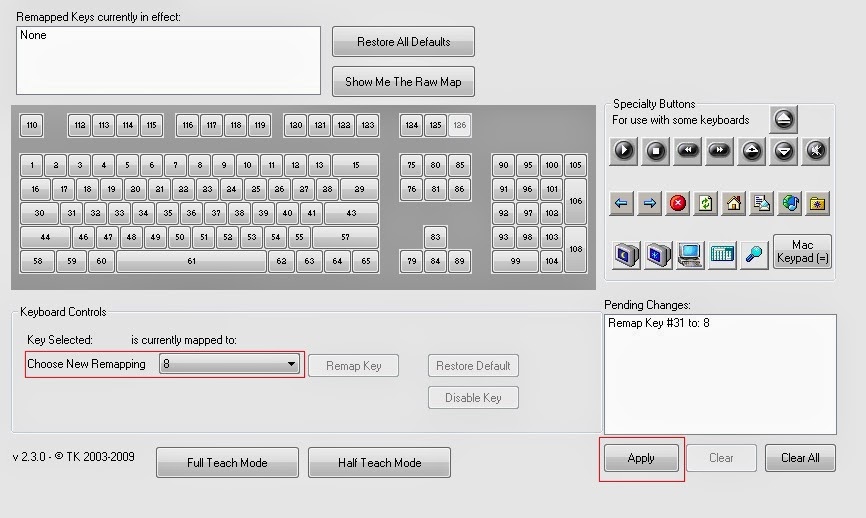 Remap keyboard keys Windows 7 PC Related Tutorials