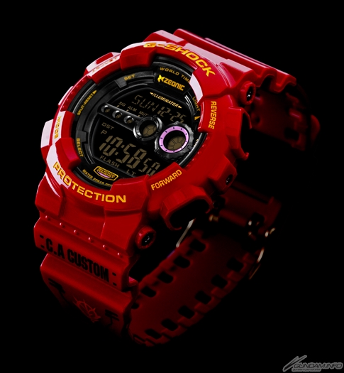 GUNDAM GUY: G-SHOCK X GUNDAM Watches Re-issue - Images & Release Info