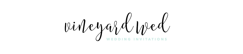VIneyard Wed Wedding Invitation Designer