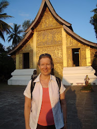 Gorgeous Buddhist temple in Luang Prabang, Laos