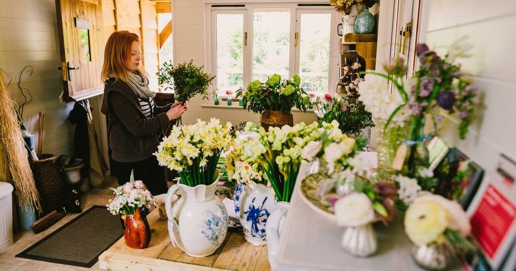 Florist in the Forest A peek behind the scenes...